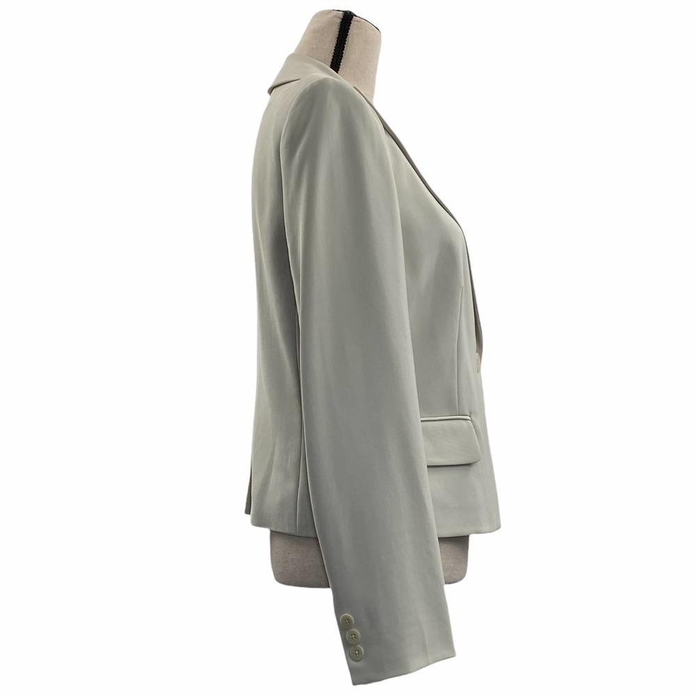 EMANUEL Single Button Beige Blazer Jacket - Picture 5 of 13